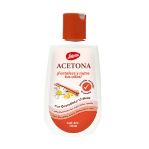 Acetona con Queratina y 12 Óleos	120 ml