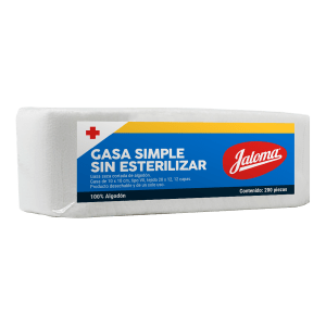Gasa 10 x 10 cm 200 piezas