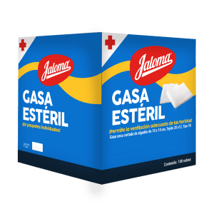 Gasa Exhibidor 10 x 10 cm 100 piezas