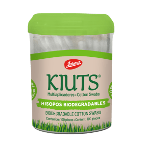 Kiuts Biodegradables, tarro	100 piezas
